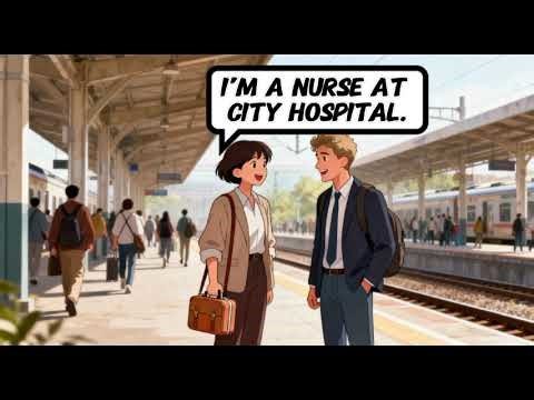 “A Random Talk at the Station” Daily life conversation.