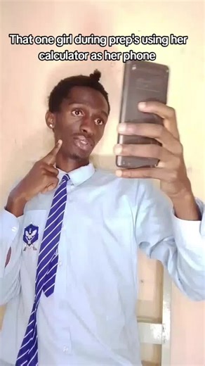 That one girl during prep's using her calculator as her phone #thatonegirl