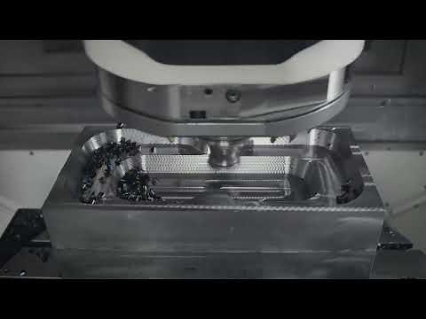 High Feed SP Mold & Die Roughing demo | Seco tools