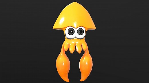 Splatoon Squid Form - Download Free 3D model by typhomnt