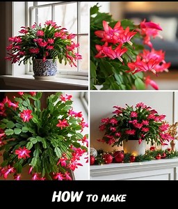 📌How to make Christmas cactus bloom all year round Full guide in the first comment 💬👇 | Garden Tricks