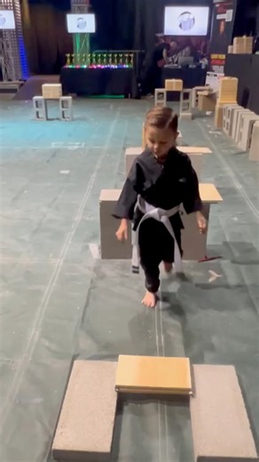 The Incredible Karate Kid Max Creative Martial Arts Breaking Demo #martialarts #taekwondo #lasvegas #karate #sports | Point Fighter Live