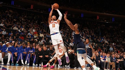 Highlights: Knicks score 83 in second half to beat Timberwolves