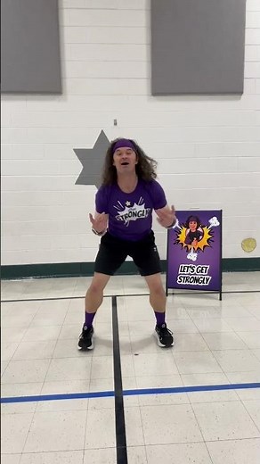 1 Minute KIDS Workout Challenge with PE Teacher aka MR. STRONGLY! #workout #kids #2025