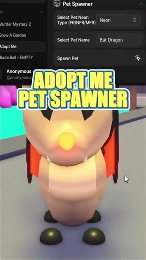 👾 DARK SPAWNER 👾 Adopt Me Script ALL PETS Pet Spawner FREE