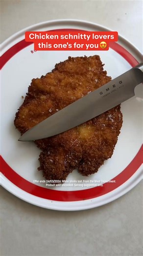When chicken schnitty meets Caesar. 🫶 | Coles