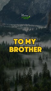 2.8M views · 37K reactions | Proud of You, Bro! | The meaning of life | Facebook