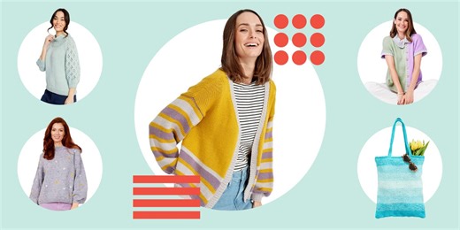 Our favourite free spring knitting patterns to get stitching