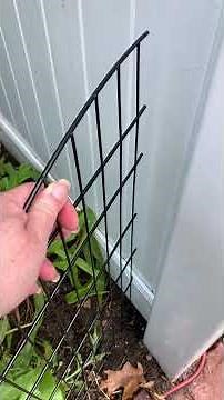 Install Garden Fence Around Corners & Long Runs | 10-Panel Outdoor Fence Review