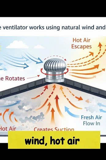 How Roof Turbine Ventilators Work | Natural Ventilation Explained