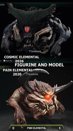Elemental Cosmic Pain Model Doom Eternal Revelation Doom The Dark Ages #doom