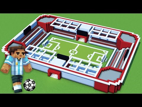 Minecraft Tutorial: How To Make A Football Stadium