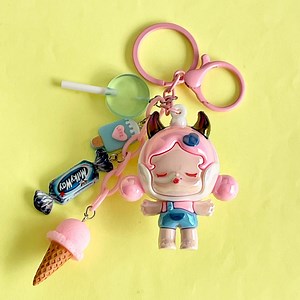 Handmade Doll Keychain – Ice Cream & Lollipop Bag Charm - Etsy