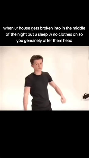 Tom Holland Dance Meme: A Relatable Nighttime Scenario
