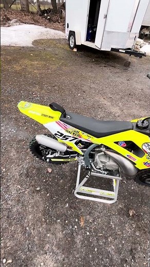 2026 Cobra 50 Jr- First start #dirtbike #motocross #supercross #minibike #50cc #racing