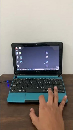 My first laptop//10 year old laptop//Acer Aspire 1 //notebook #laptop #acer #old #windows #intel