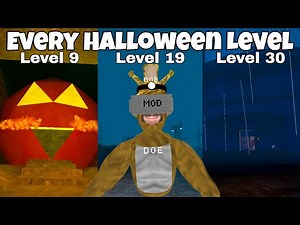 Big Scary But I Played EVERY HALLOWEEN LEVEL..