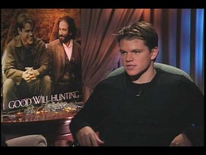 Matt Damon talks to Joe Leydon about "Good Will Hunting"