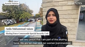 8K views · 43 shares | Meet Pakistani rollerblade armed women police nabbing criminals in Karachi. Credit: Arab News Pakistan | Raza Rumi | Facebook