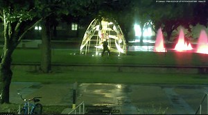 Newly released video shows vandalism of UH's 'satanic' statue