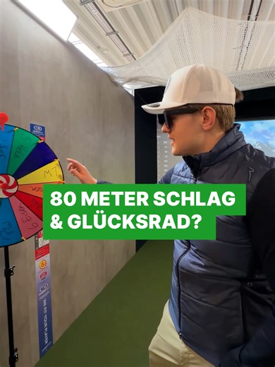 80 Meter zum Loch… aber das Glücksrad entscheidet den Schläger. Gute Idee? 😅⛳️ Diesmal war das 4er Eisen dran… ob das wirklich die beste Wahl war? 👀 Bis zum Ende schauen! Wärt ihr näher dran? Kommt vorbei, probiert die Challenge selbst aus, ein Gewinn wartet auf euch! 🏌️‍♂️ #golfstarshop #golfchallenge #golfwien
