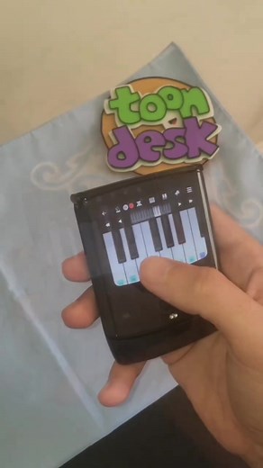 6.8K views · 91 reactions | Fun Piano #virtual #application #keyboard | ToonDesk | Facebook