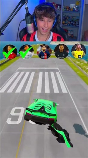 MESSI vs RONALDO vs HAALAND vs MBAPPE vs NEYMAR! shorts