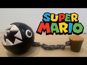 Making a CHAIN CHOMP with CLAY | Super Mario Sculpture