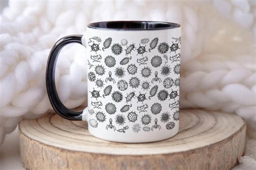 Microbiology Science Lab Week Gift, Med Tech Mug, Microbiologist Mug, Bacteria Mug, Virology Mug, Lab Week Mug