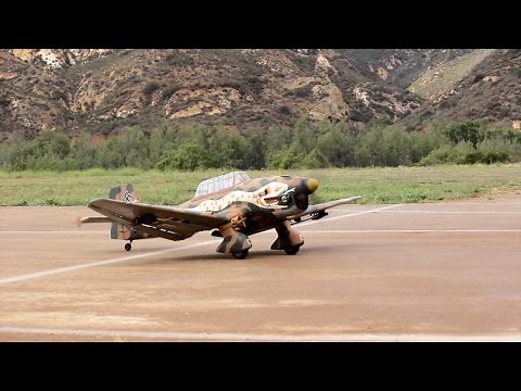 Ziroli RC JU-87 Stuka with Dive Siren - Warbirds & Classics 2015