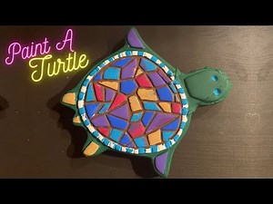 Paint A Ceramic Turtle With Me