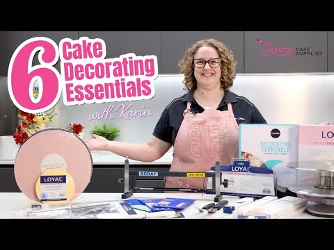 6 MUST HAVE Cake Decorating Tools For Beginners