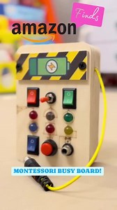 Clapstore Toys on Instagram: "Introducing the Portable Switches Busy Board!  Keep your little one engaged and entertained for hours with this interactive toy! 李  Boosts creativity and fine motor skills  Features colourful switches, buttons, and sliders  Perfect for on-the-go playtime  Made from durable and child-safe materials Order Now:- https://bit.ly/49tTXdM #BabysittingToy #EndlessFun #HolidayGiftIdea"