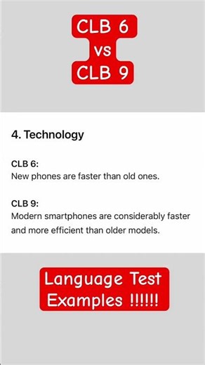 More CLB 6 vs CLB 9 writing test examples!! #celpip #ielts #vocabulary #vocab #englishexam #exam