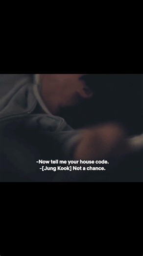 Jin asking Jungkook's home code and jk said no 😂