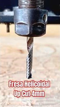 CNC Router for Beginners: Up Cut Twist Milling Cutter in Action