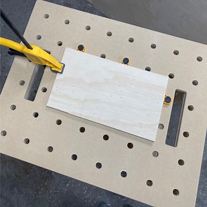 CNC Files for Wood Dog Hole Workbench Top - Fusion 360 Full Parametric MFT Workbench Top Model - Etsy UK