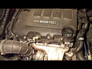 Ticking noise from Chev Cruze 1.4l Turbo engine.