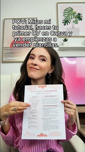 4 Pasos Sencillos para Diseñar un Curriculum con CANVA que IMPRESIONA
