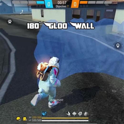 180 Degree Rotation Gloo Wall Trick