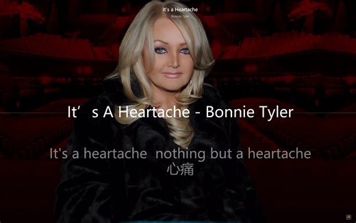 Bonnie Tyler - It's a Heartache
