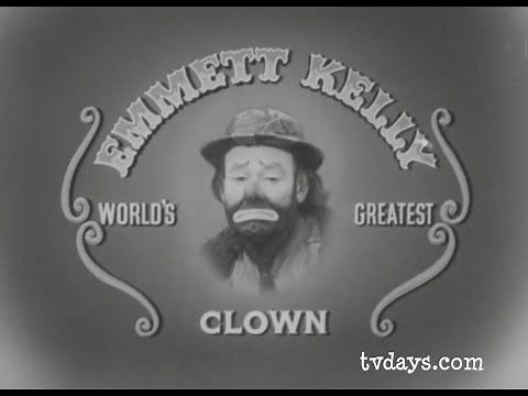 Emmett Kelly Clown: State Farm Car Wash 1961