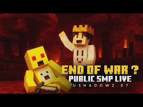 🔥 END OF WARS – The Ultimate Fight for Survival | Public SMP Live