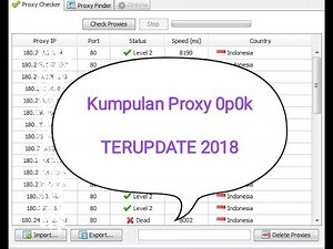 Kumpulan Proxy TELKOMSEL 0P0K 2018,👍 Wajib Tahu??