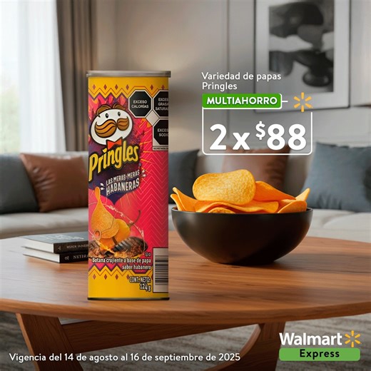 Botana de pro: Pringles al lado, control en mano. Walmart Express tiene todos los sabores 🕹️🥔​ 👉 https://bit.ly/3I4wubs ​ 👉 https://bit.ly/3JFYEKv ​ 👉 https://bit.ly/465HWvg | Walmart Express