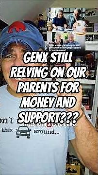 the New York Post reporting that GenX, the MTV generation, is still relying on parents? Excuse me?