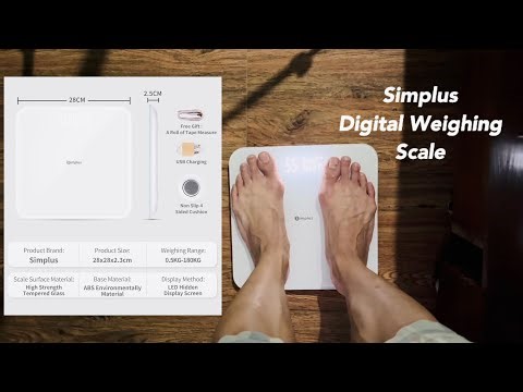 ￼Simplus Digital Weighing Scale USB - Unboxing