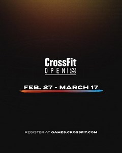372K views · 5.9K reactions | Join us this year for the 2025 CrossFit Open! No matter your city, country, language, or ability, we will gather on the same starting line for three weeks of community, inspiration, and fitness. Join us from Feb. 27 - March 17 for the world’s largest participatory sporting event. Visit games.CrossFit.com/open/registration to register. | CrossFit | Facebook