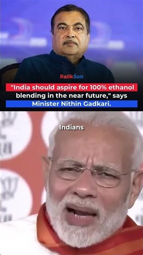 India Targets 100% Ethanol Blending, Says Nitin Gadkari