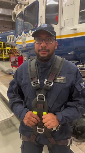 Police Officer Michael Dos Santos has been with the NYPD for 18 years, 10 of which are in the Aviation Unit. A former airline mechanic, he joined with the goal of flying with the NYPD. Take the test and use your skills in the #NYPD. #careertiktok #Policeofficer #aviation